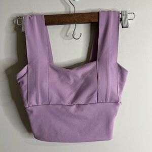 Dazy padded sports bra crop top size small
